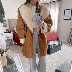 Calafate 100% Shearling Coat